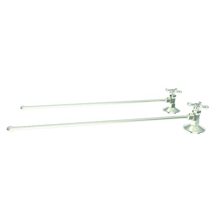 Newport Brass Lavatory Supply Kit, 1/2" Compression in Polished Nickel 493X-15